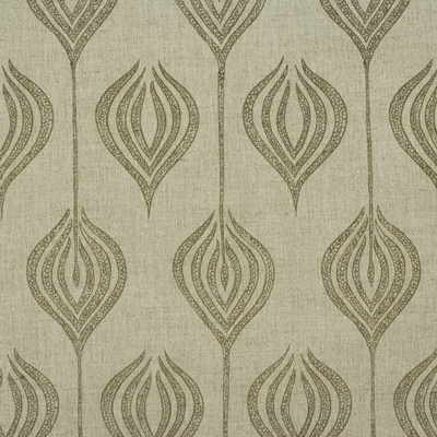 Tulip fabric in natural/stone color - pattern TULIP.NATURAL.0 - by Lee Jofa Modern in the Allegra Hicks collection