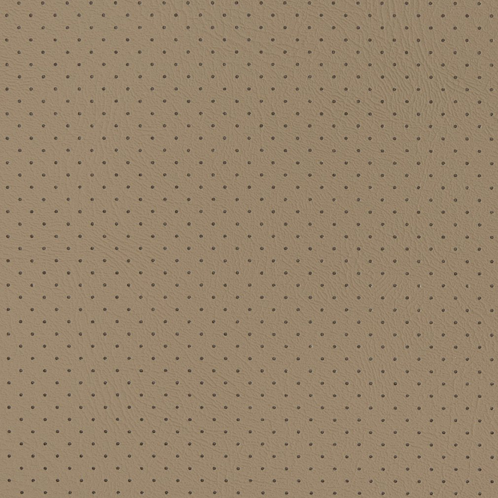 Perforated Faux Leather fabric in fawn color - pattern number V407 - by Charlotte in the Automotive Vinyl collection