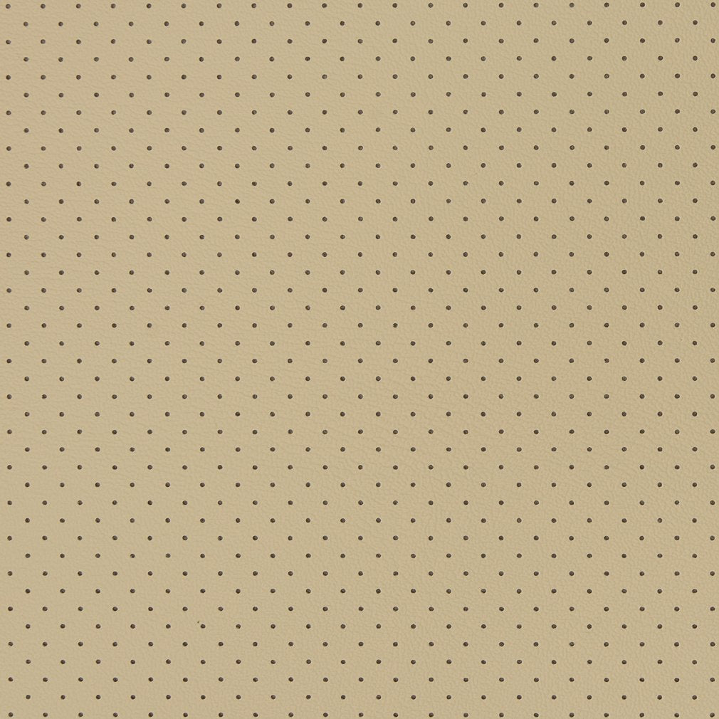 Perforated Faux Leather fabric in dune color - pattern number V411 - by Charlotte in the Automotive Vinyl collection