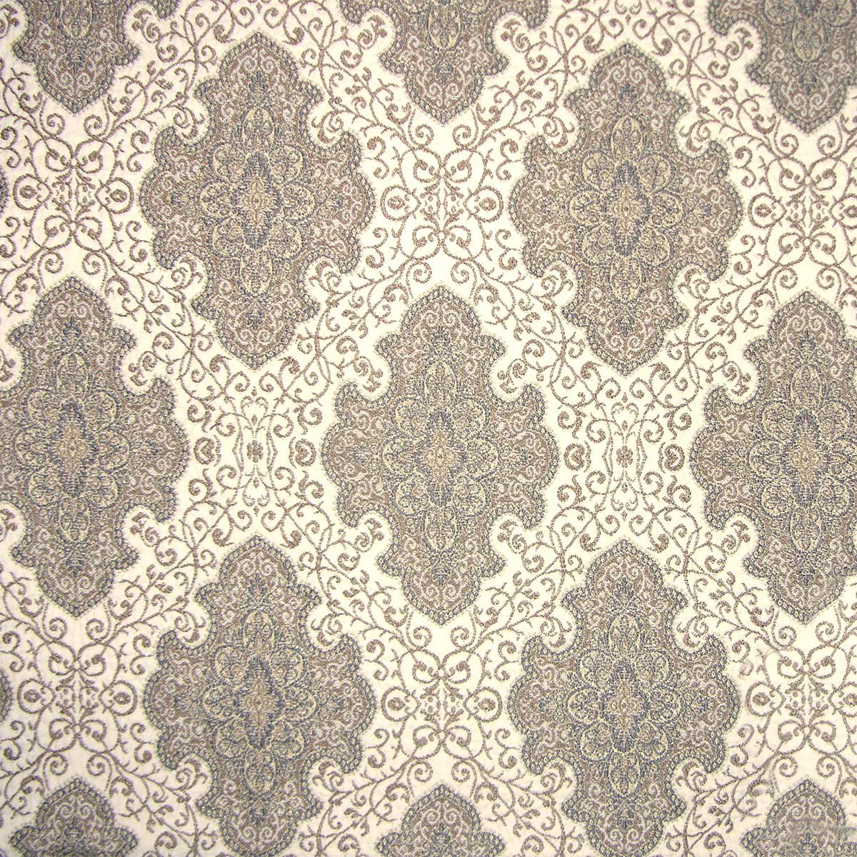 Amaya fabric in ivory multi color - pattern number VW 0003F013 - by Scalamandre in the Old World Weavers collection