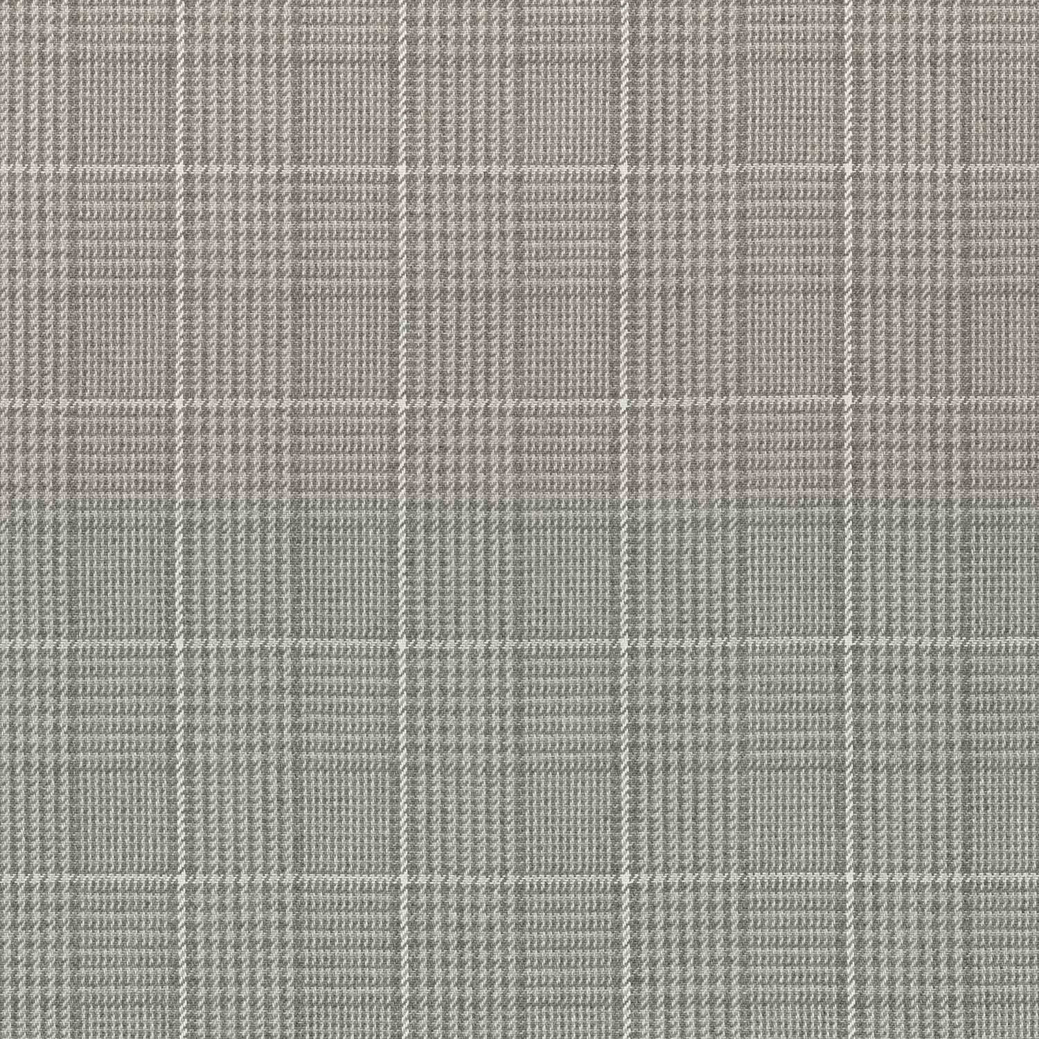 Grassmarket Check fabric in grey color - pattern number W710200 - by Thibaut in the Colony collection