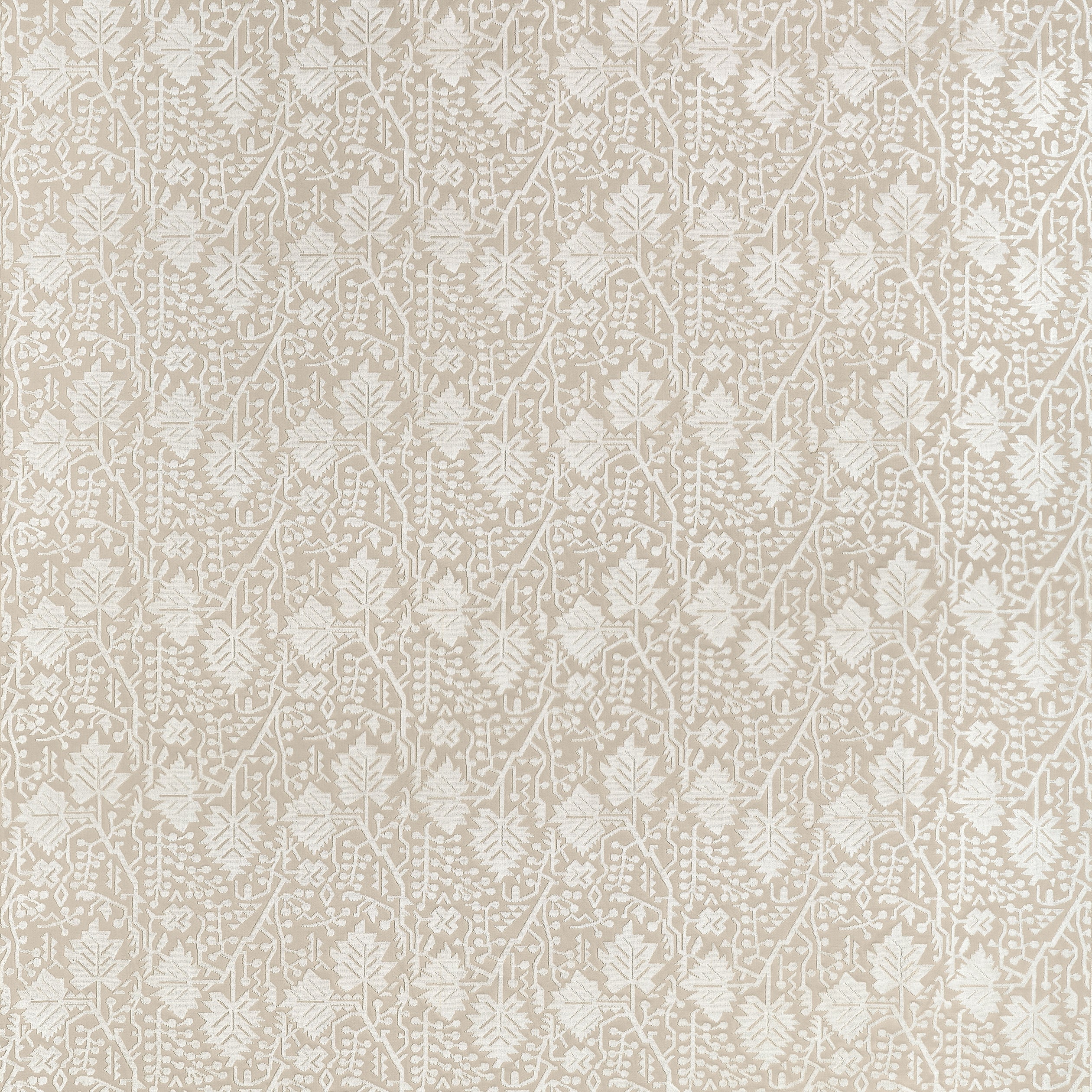 Morris Velvet fabric in flax color - pattern number W710500 - by Thibaut in the Boxwood collection