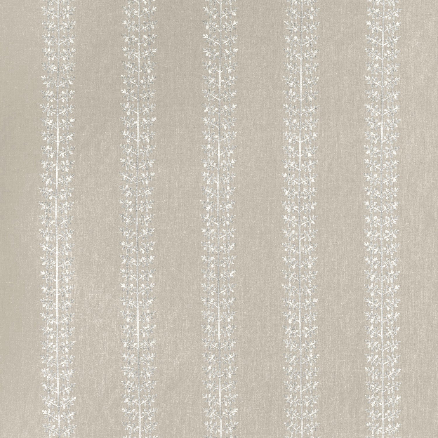 Amble Embroidery fabric in flax color - pattern number W710504 - by Thibaut in the Boxwood collection
