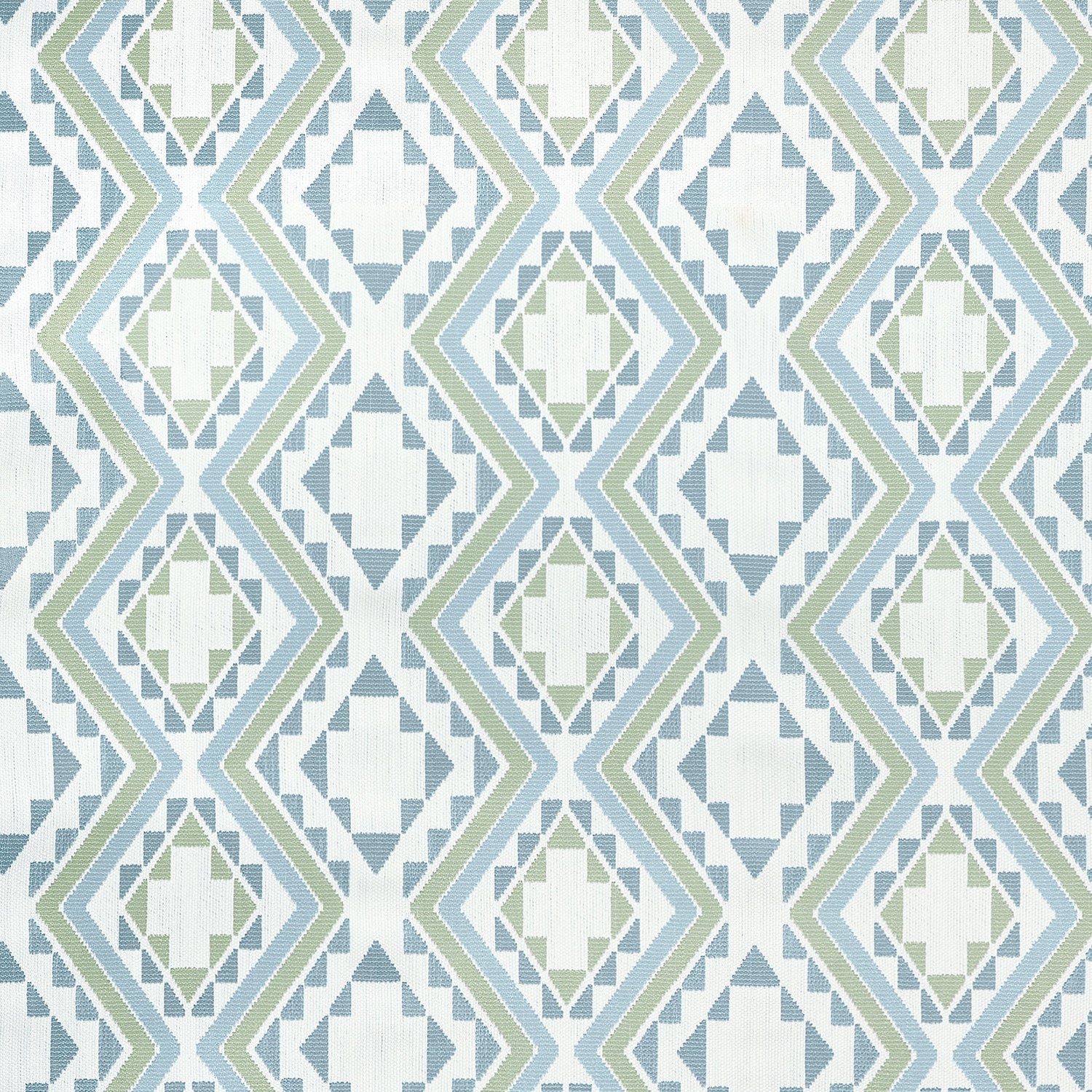 Sagamore fabric in aloe and mineral color - pattern number W711111 - by Thibaut in the Acadia collection