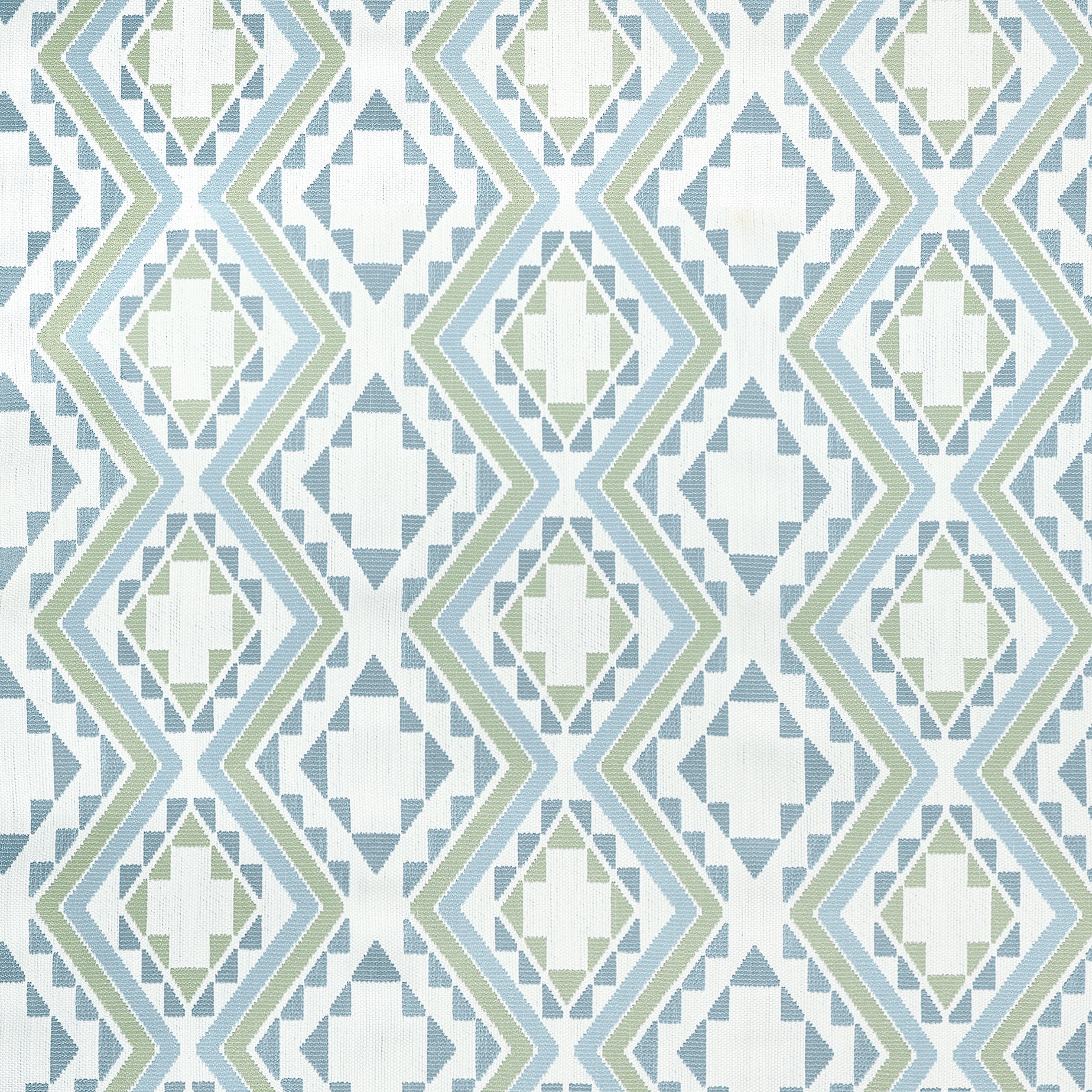 Sagamore fabric in aloe and mineral color - pattern number W711111 - by Thibaut in the Acadia collection