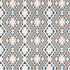 Sagamore fabric in clay and navy color - pattern number W711114 - by Thibaut in the Acadia collection