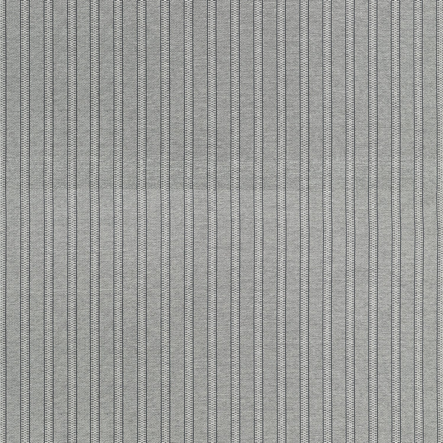 Emmons Stripe fabric in charcoal color - pattern number W711121 - by Thibaut in the Acadia collection