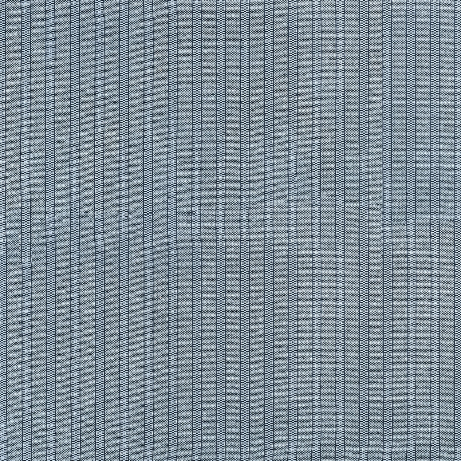 Emmons Stripe fabric in navy color - pattern number W711123 - by Thibaut in the Acadia collection