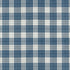 Percival Plaid fabric in true blue color - pattern number W711329 - by Thibaut in the Savile collection