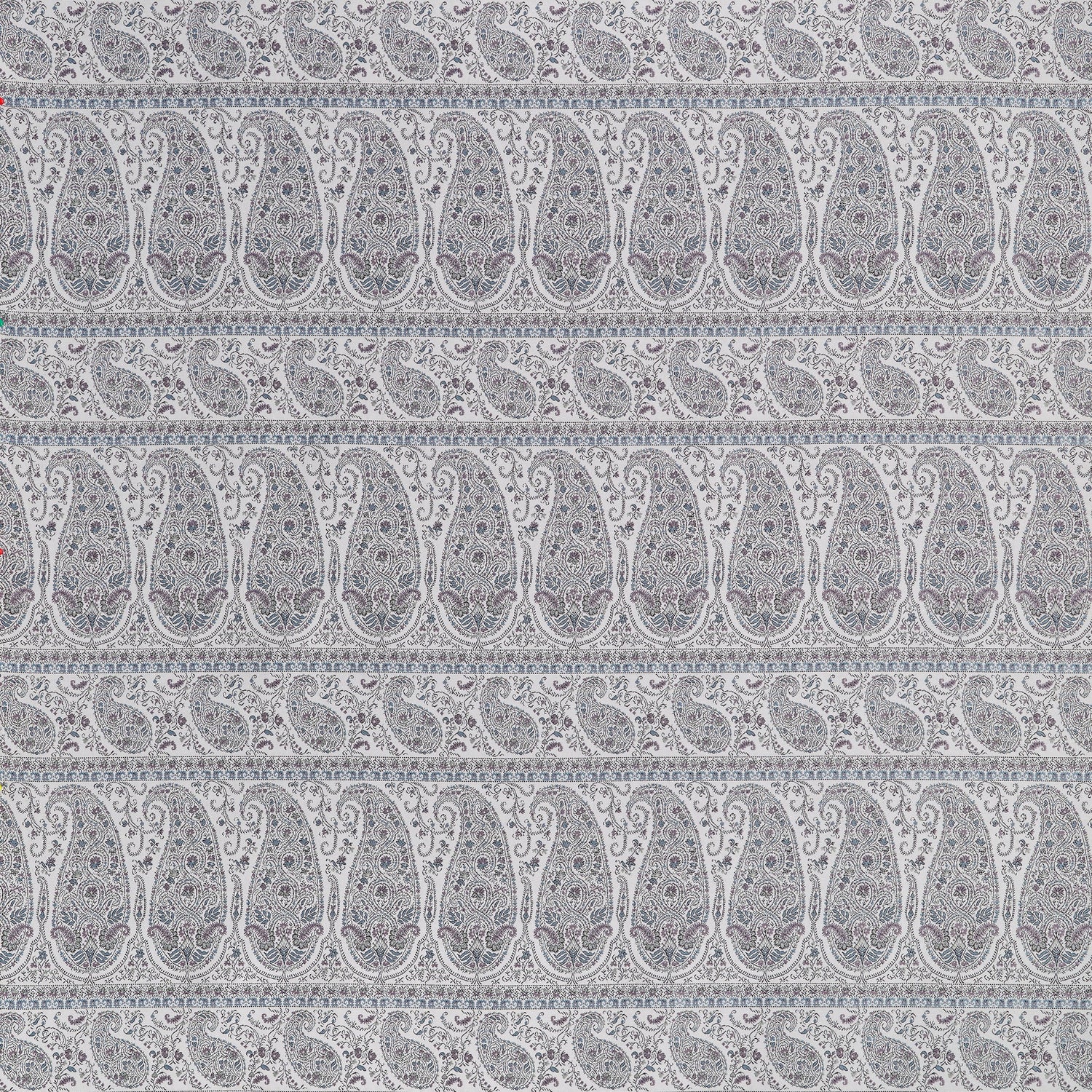 Emalin Paisley fabric in powder color - pattern number W711331 - by Thibaut in the Savile collection