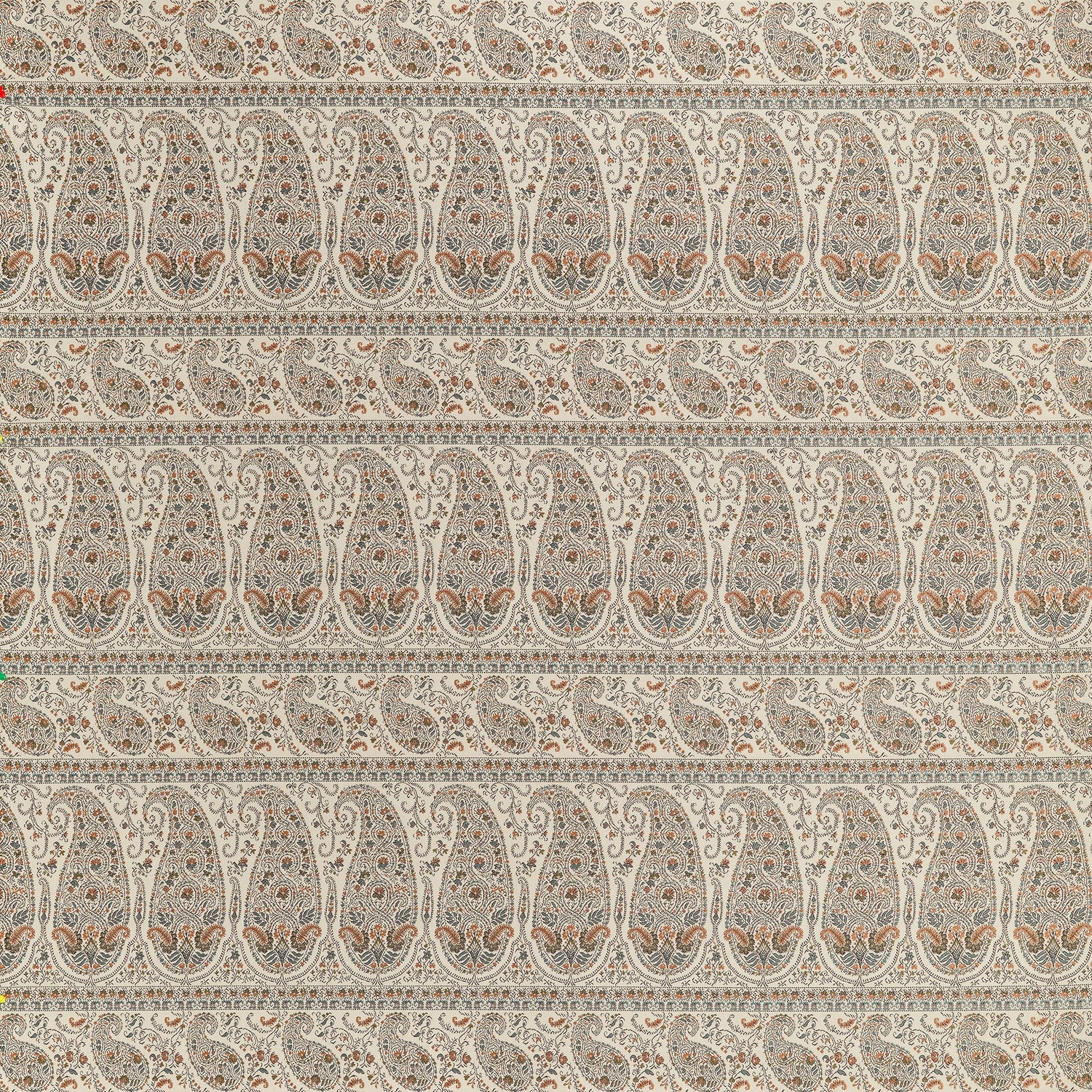 Emalin Paisley fabric in curry color - pattern number W711332 - by Thibaut in the Savile collection