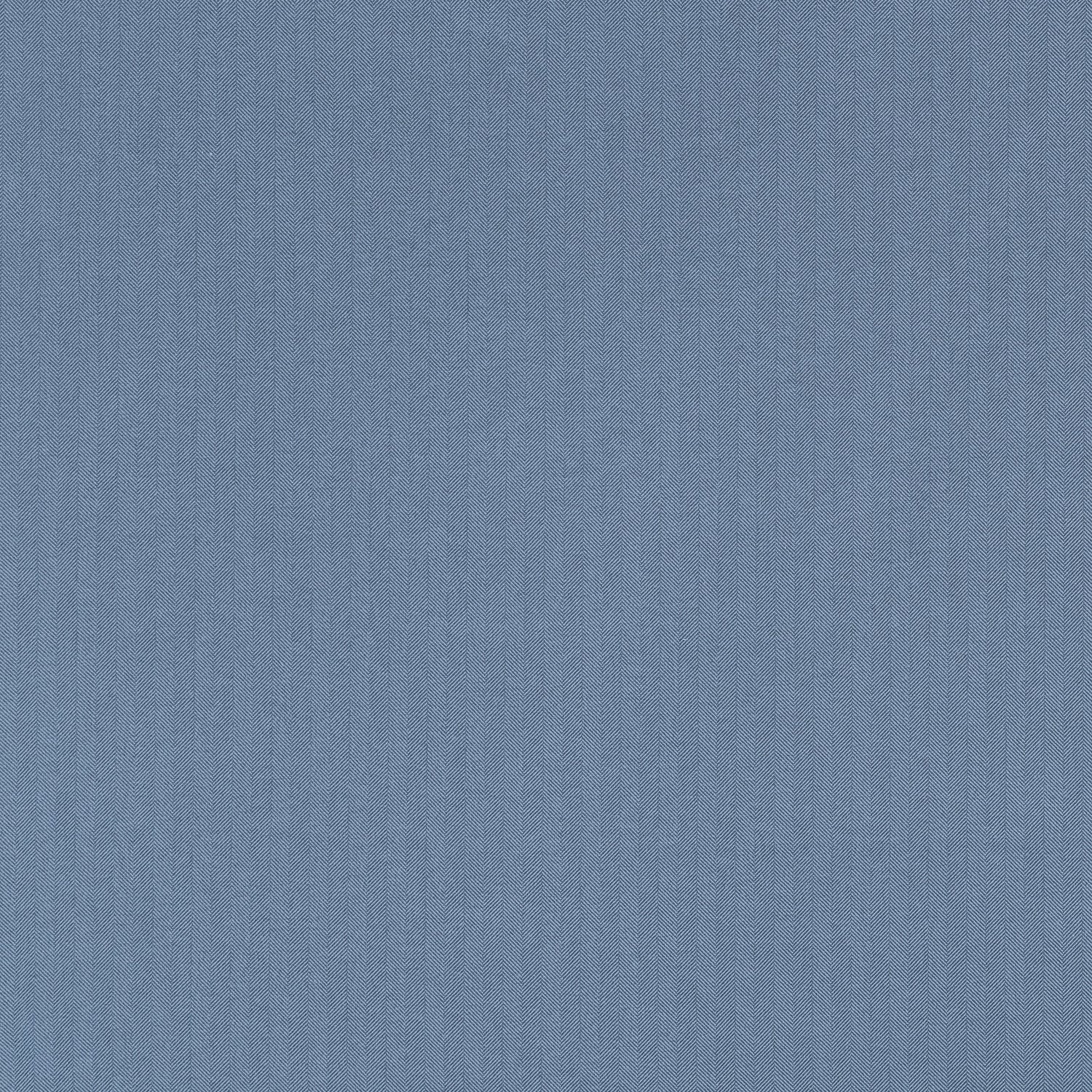 Sloane Herringbone fabric in marine color - pattern number W711340 - by Thibaut in the Savile collection