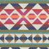 Berber Blanket fabric in fuchsia and navy color - pattern number W712028 - by Thibaut in the Vista collection