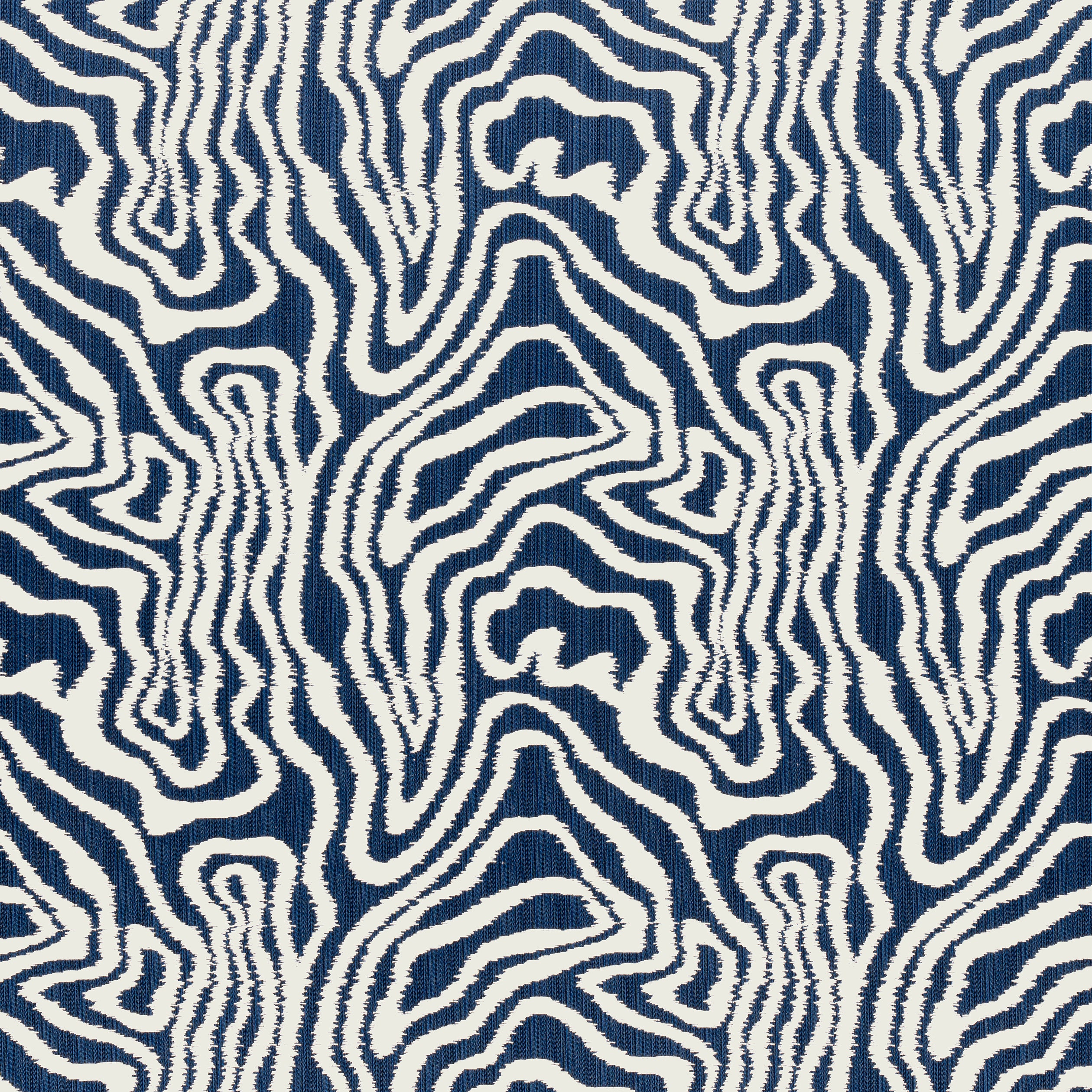 Alessandro fabric in navy - pattern number W713607 - by Thibaut in the Grand Palace collection