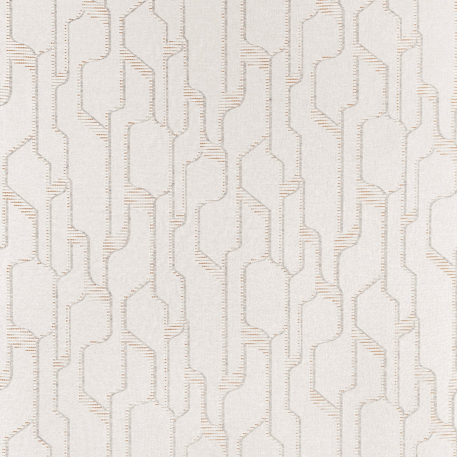Metro fabric in copper color - pattern number W724486 - by Thibaut in the Yutori collection