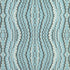 Ebru Embroidery fabric in aqua color - pattern number W72983 - by Thibaut in the Paramount collection