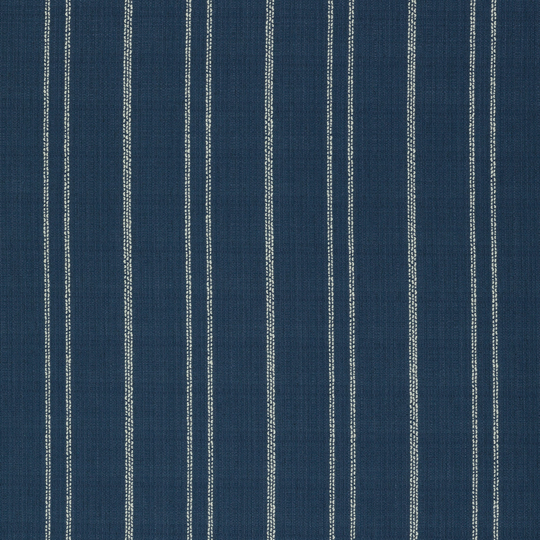 Nolan Stripe fabric in blue color - pattern number W73309 - by Thibaut in the Nomad collection