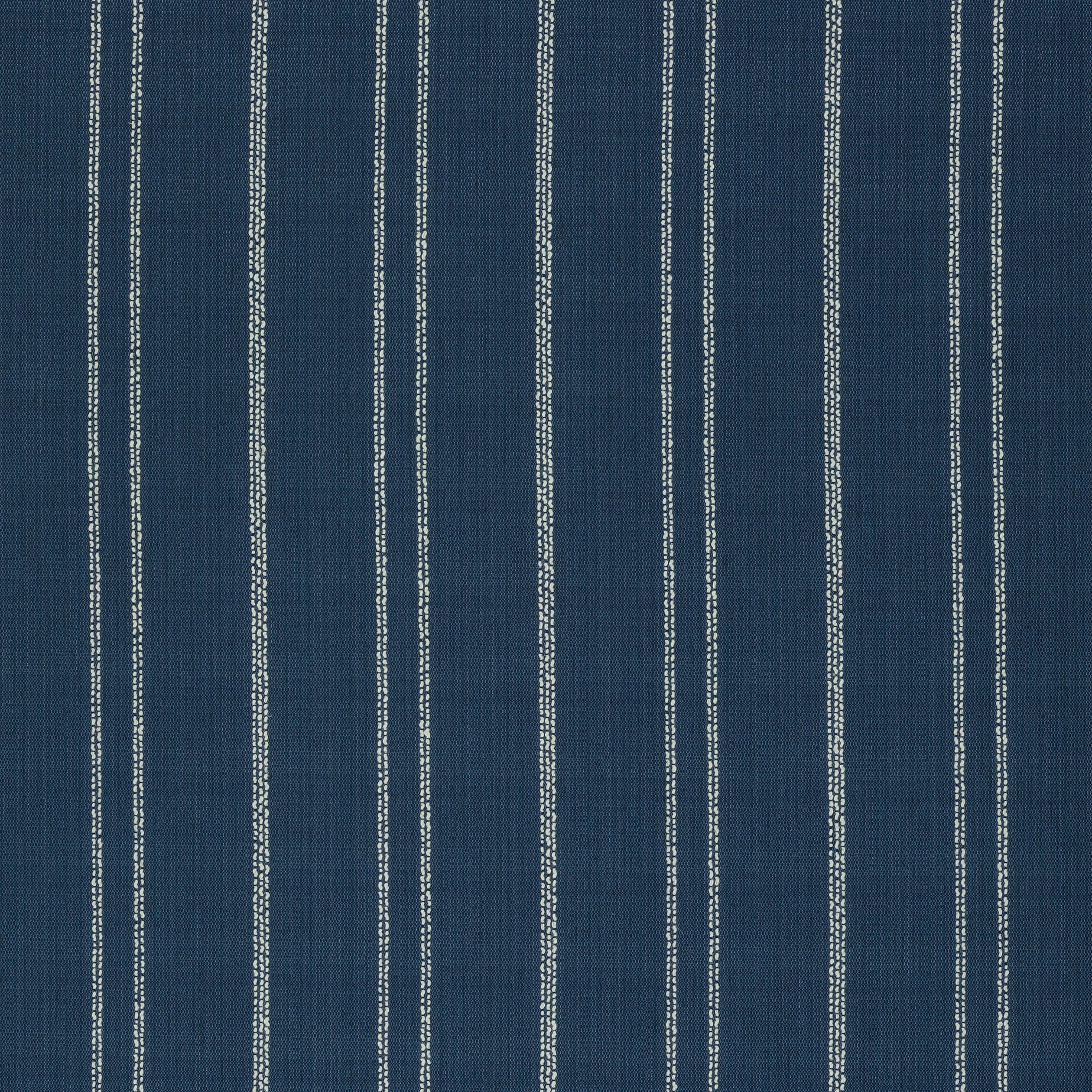 Nolan Stripe fabric in blue color - pattern number W73309 - by Thibaut in the Nomad collection