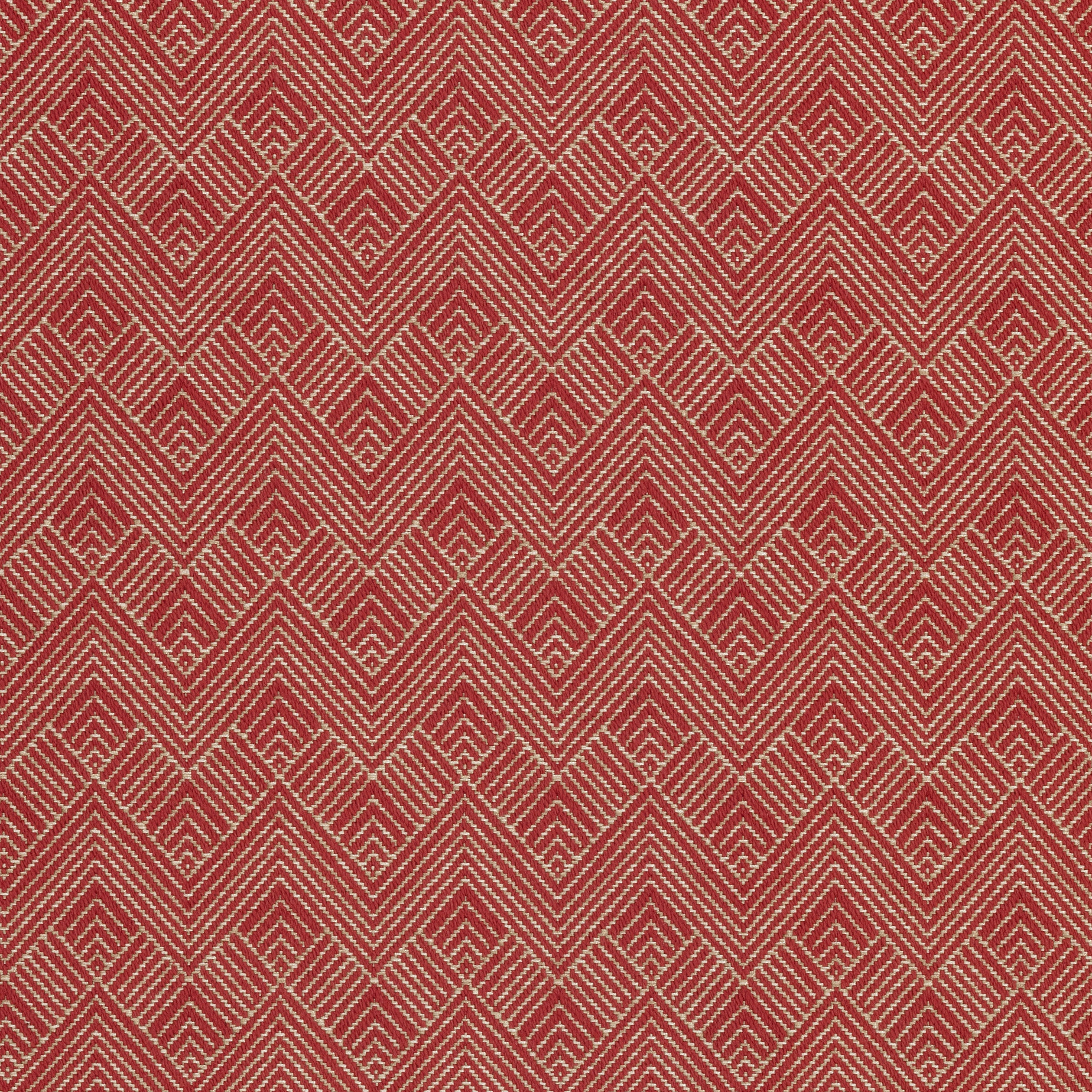 Maddox fabric in cinnabar color - pattern number W73326 - by Thibaut in the Nomad collection