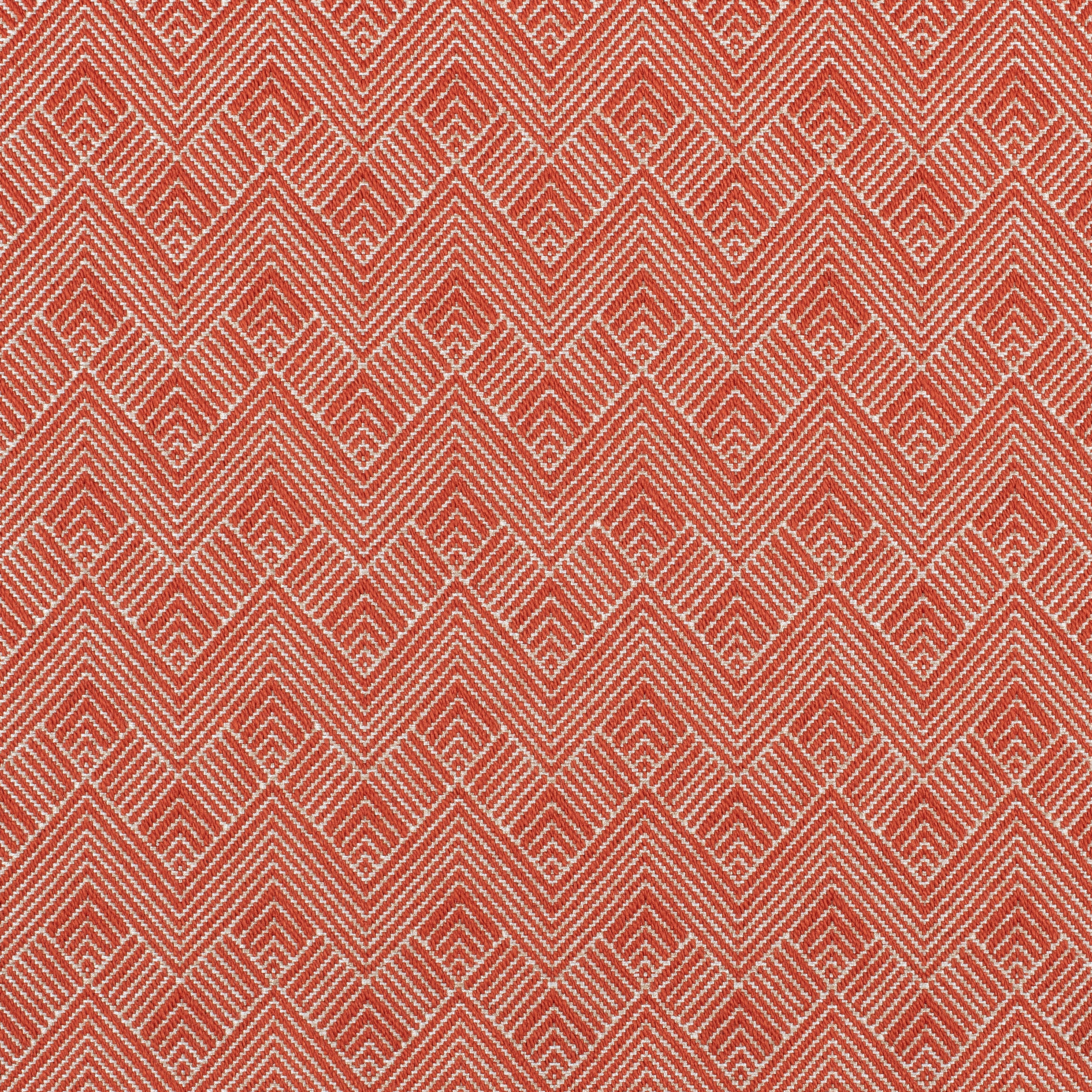 Maddox fabric in burnt orange color - pattern number W73327 - by Thibaut in the Nomad collection