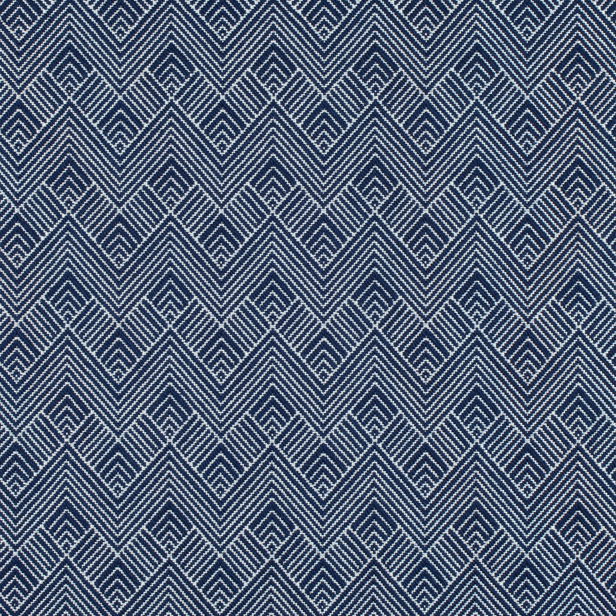 Maddox fabric in navy color - pattern number W73336 - by Thibaut in the Nomad collection