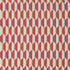 Optica fabric in persimmon color - pattern number W73350 - by Thibaut in the Nomad collection