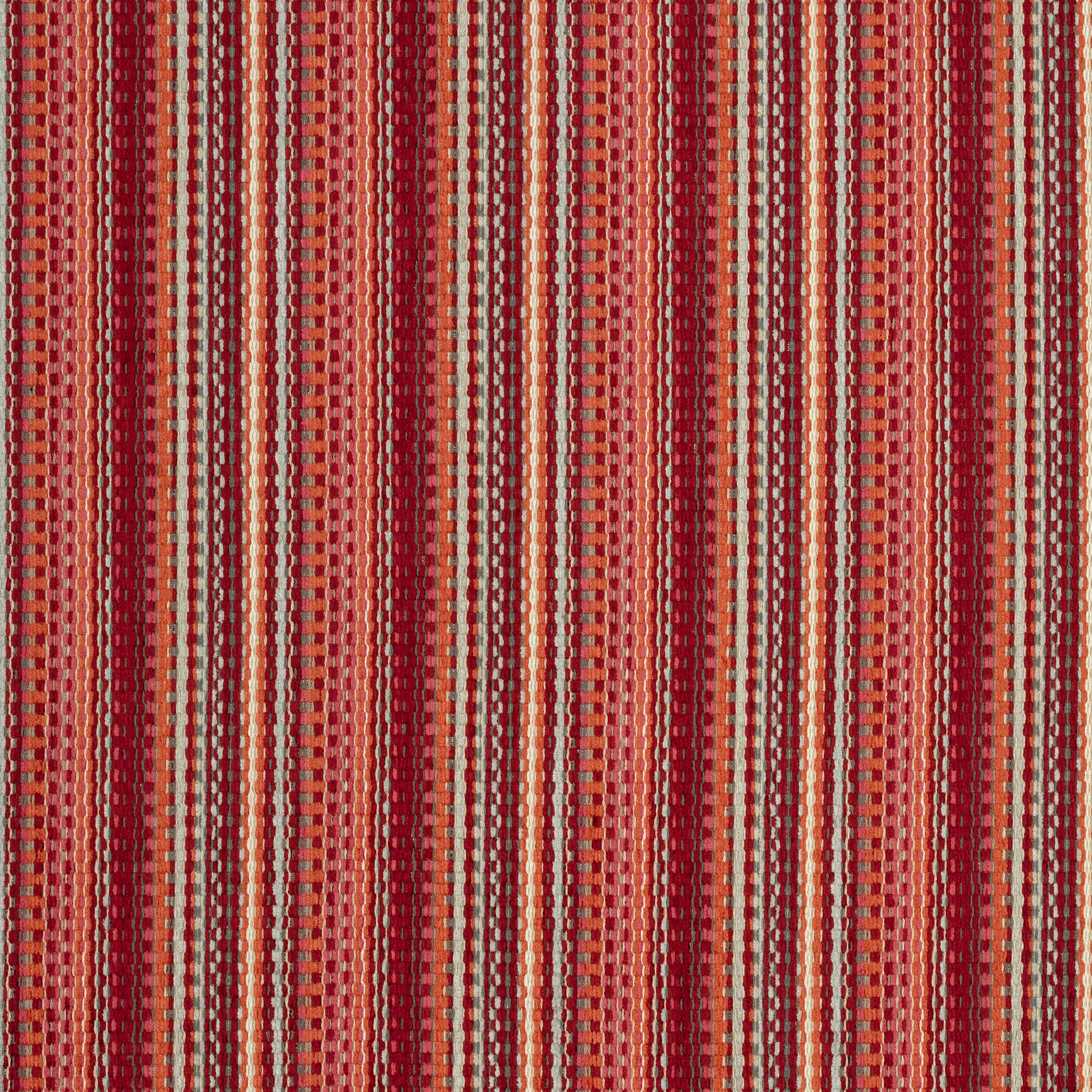 Kachina fabric in red color - pattern number W73356 - by Thibaut in the Nomad collection