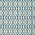 Rajah fabric in aqua color - pattern number W73365 - by Thibaut in the Nomad collection