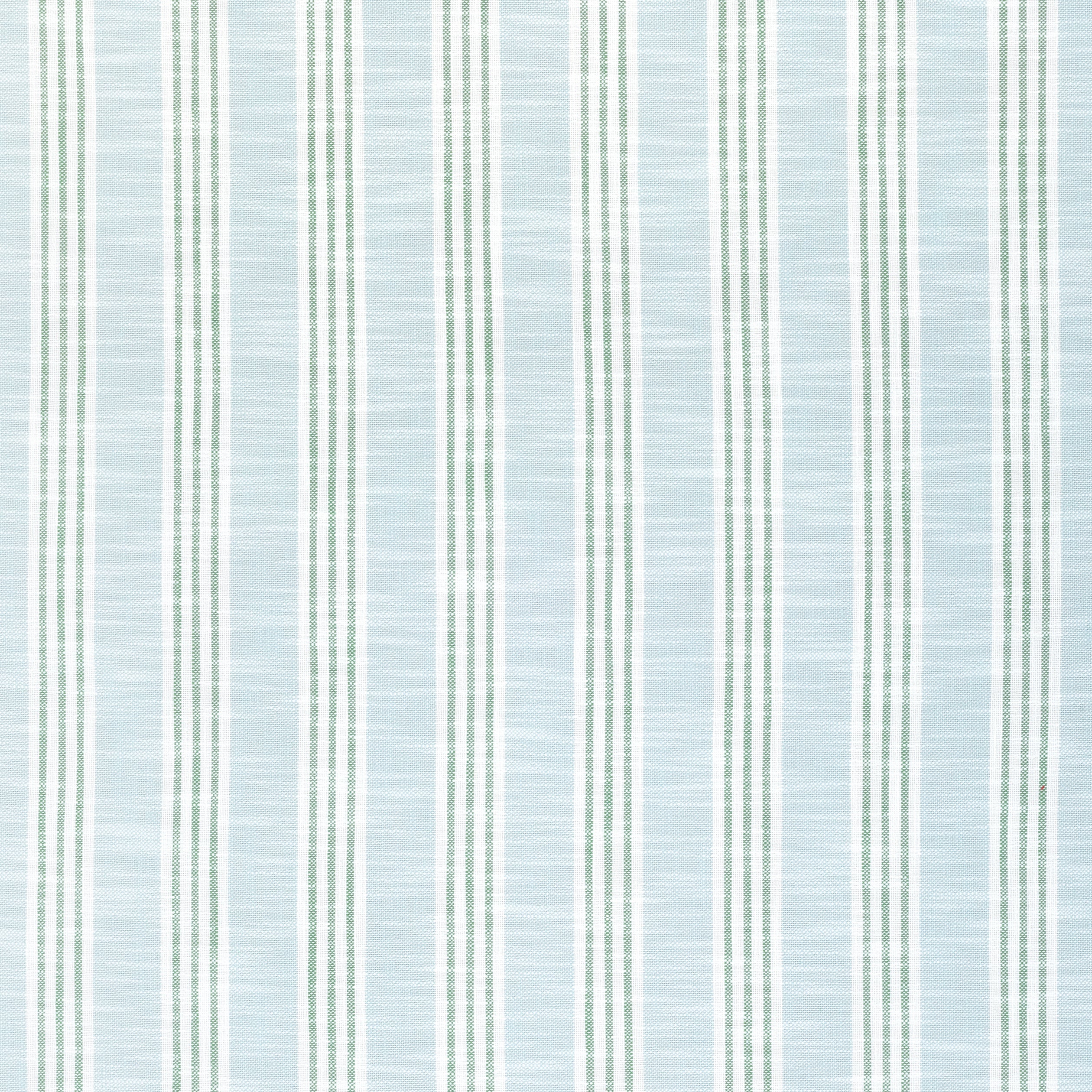 Southport Stripe fabric in seafoam and kelly green color - pattern number W73485 - by Thibaut in the Landmark collection