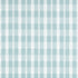 Ellastone Check fabric in seaglass color - pattern number W736438 - by Thibaut in the Indienne collection