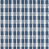 Ellastone Check fabric in navy color - pattern number W736439 - by Thibaut in the Indienne collection