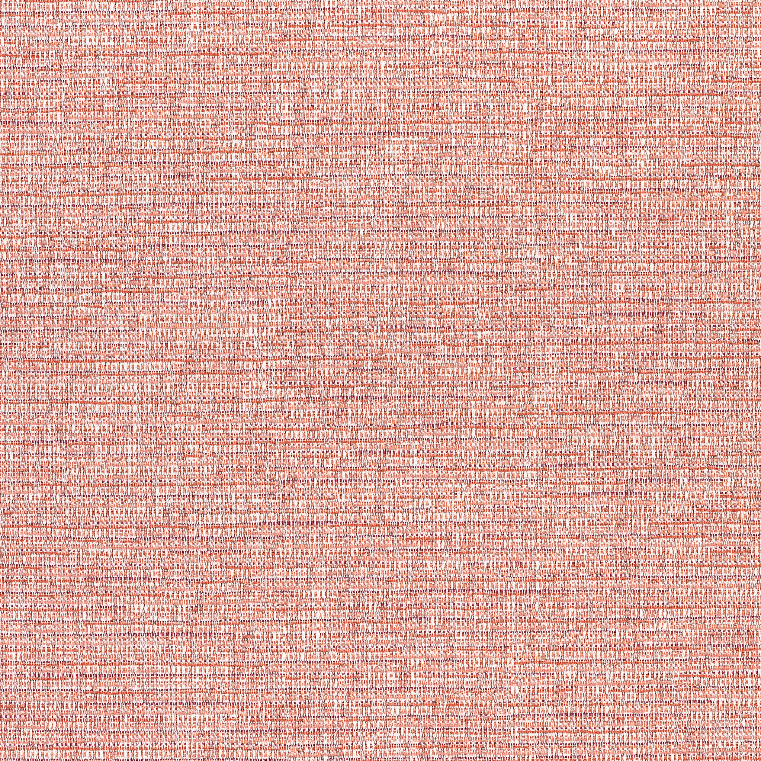 Cadence fabric in coral color - pattern number W74037 - by Thibaut in the Cadence collection