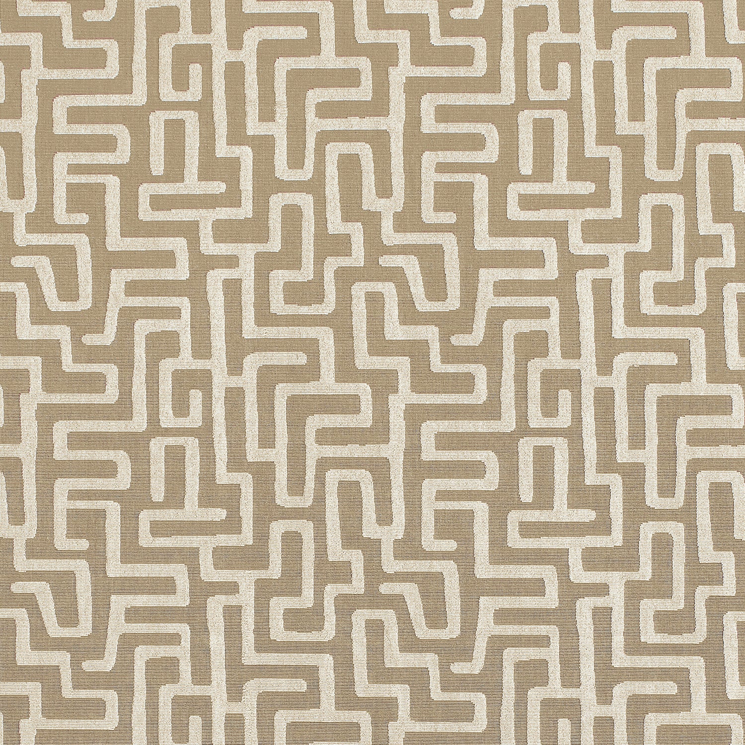 Terrace Lane fabric in beige color - pattern number W742028 - by Thibaut in the Sojourn collection