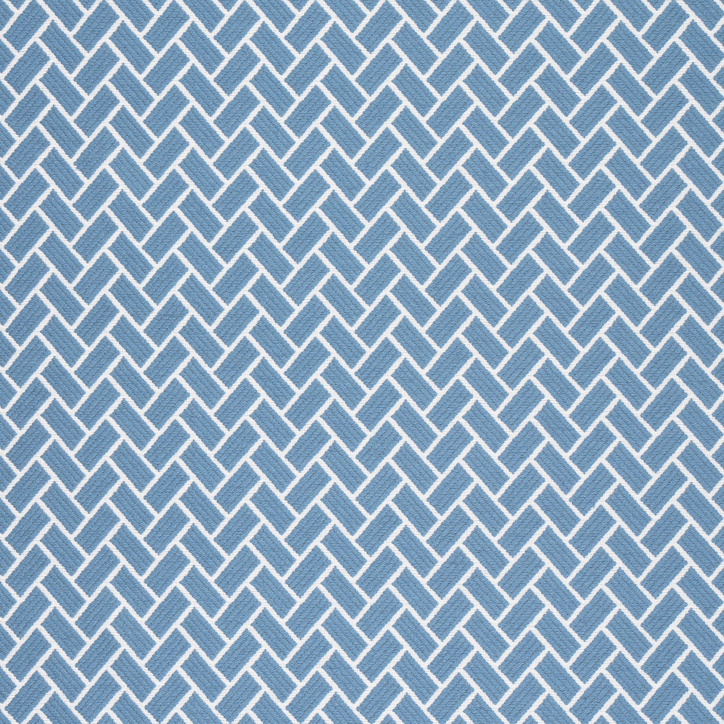 Cobblestone fabric in cornflower color - pattern number W74221 - by Thibaut in the Passage collection