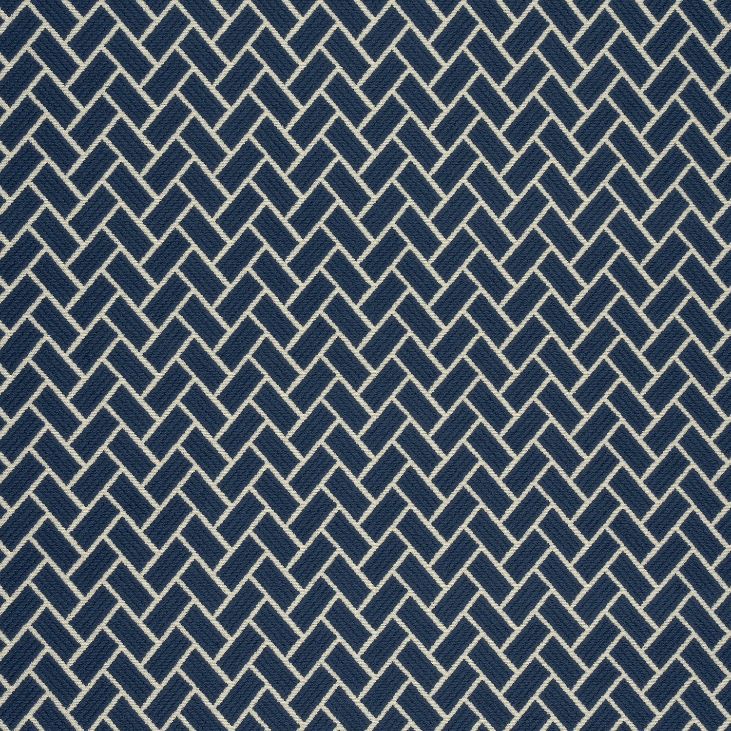 Cobblestone fabric in navy color - pattern number W74224 - by Thibaut in the Passage collection