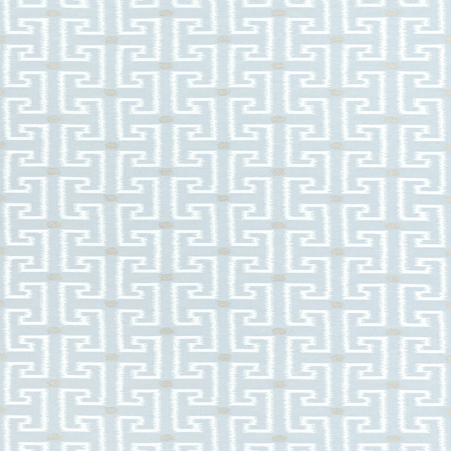 Rhodes fabric in glacier color - pattern number W74231 - by Thibaut in the Passage collection