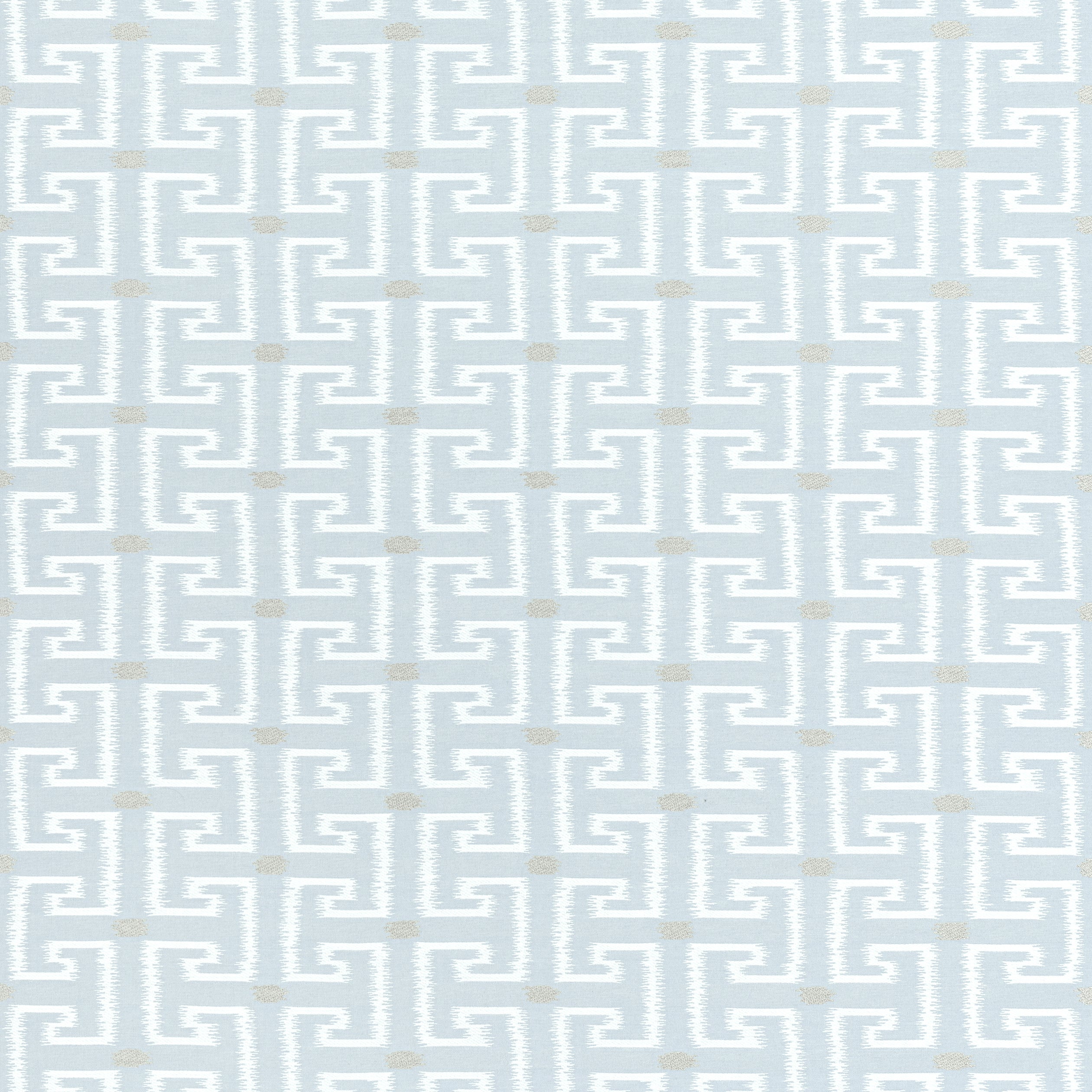 Rhodes fabric in glacier color - pattern number W74231 - by Thibaut in the Passage collection