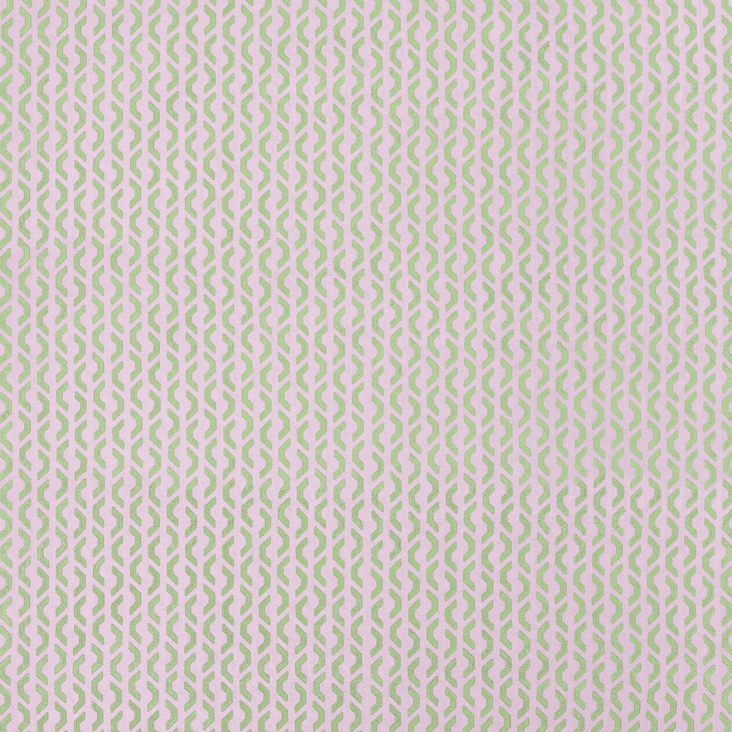 Coronado Embroidery fabric in lavender color - pattern number W745046 - by Thibaut in the Wanderlust collection