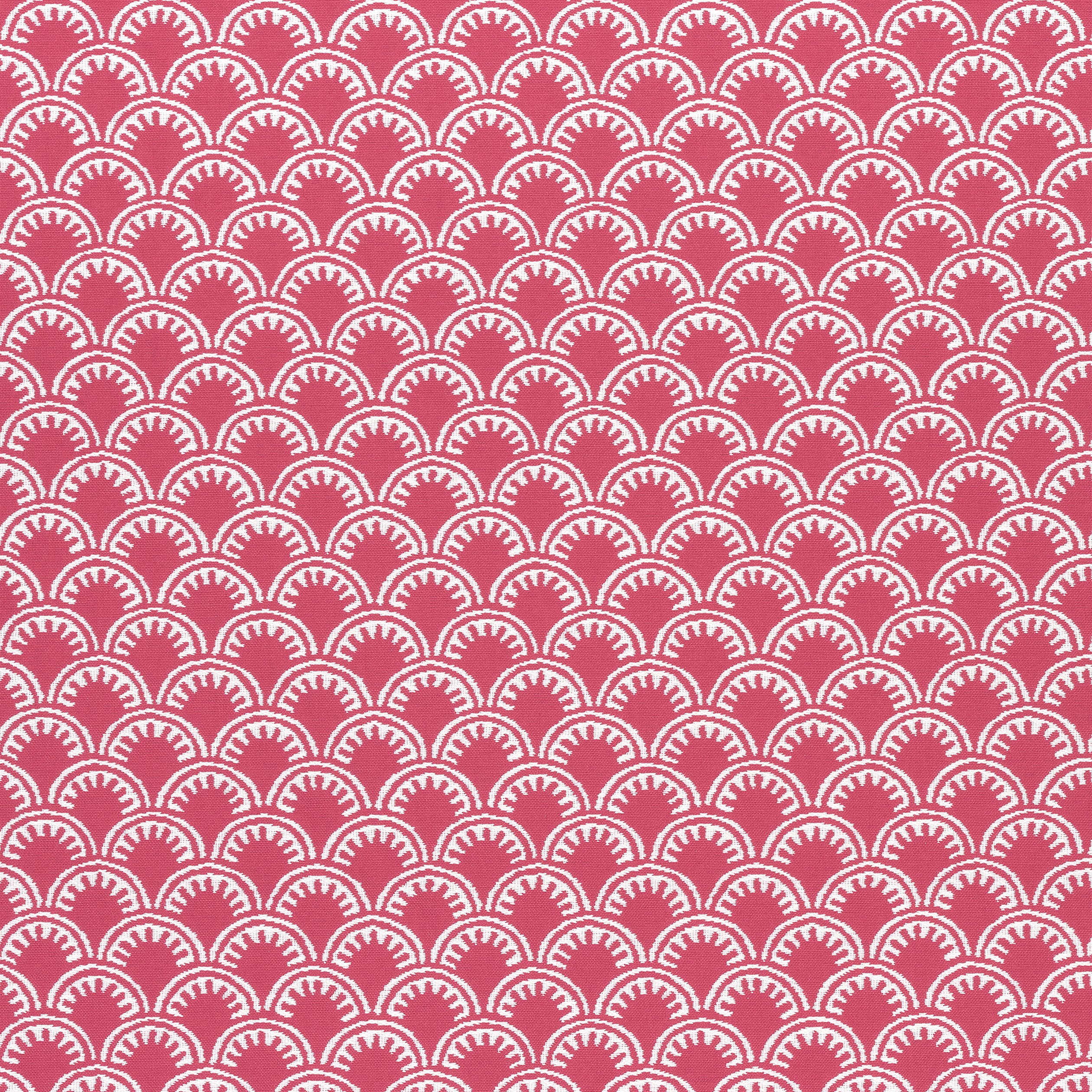 Maisie fabric in magenta color - pattern number W74631 - by Thibaut in the Festival collection