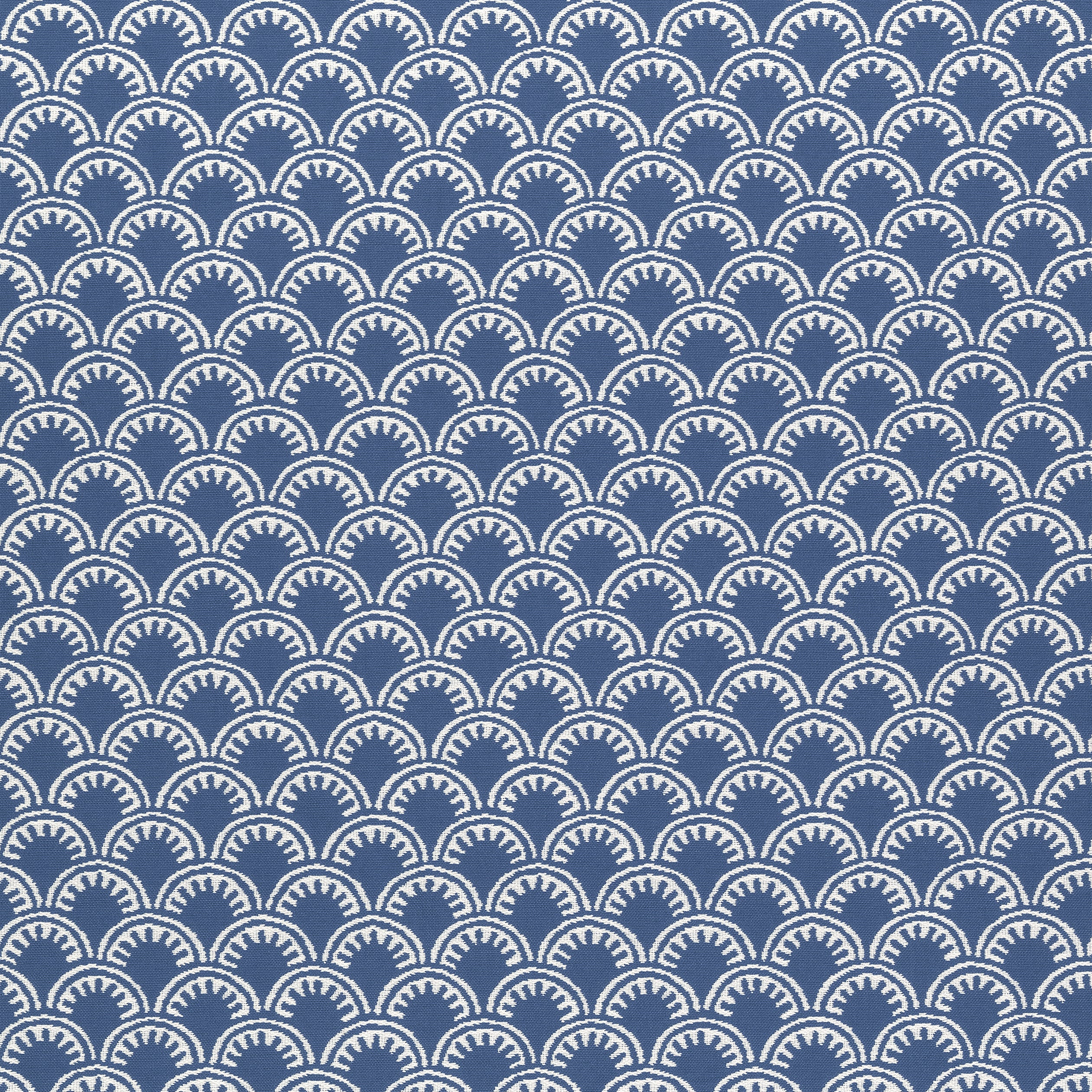 Maisie fabric in royal blue color - pattern number W74640 - by Thibaut in the Festival collection