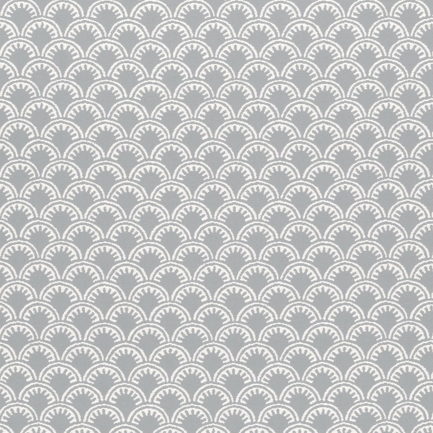 Maisie fabric in nickel color - pattern number W74643 - by Thibaut in the Festival collection