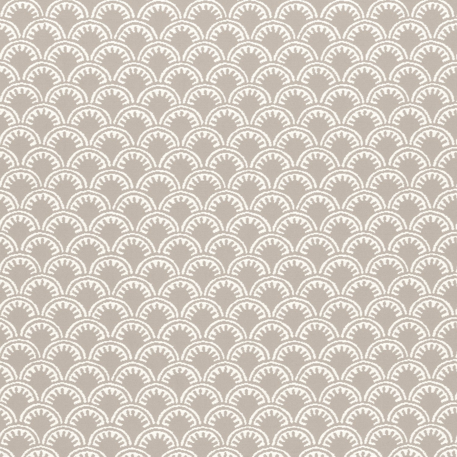 Maisie fabric in sand color - pattern number W74647 - by Thibaut in the Festival collection