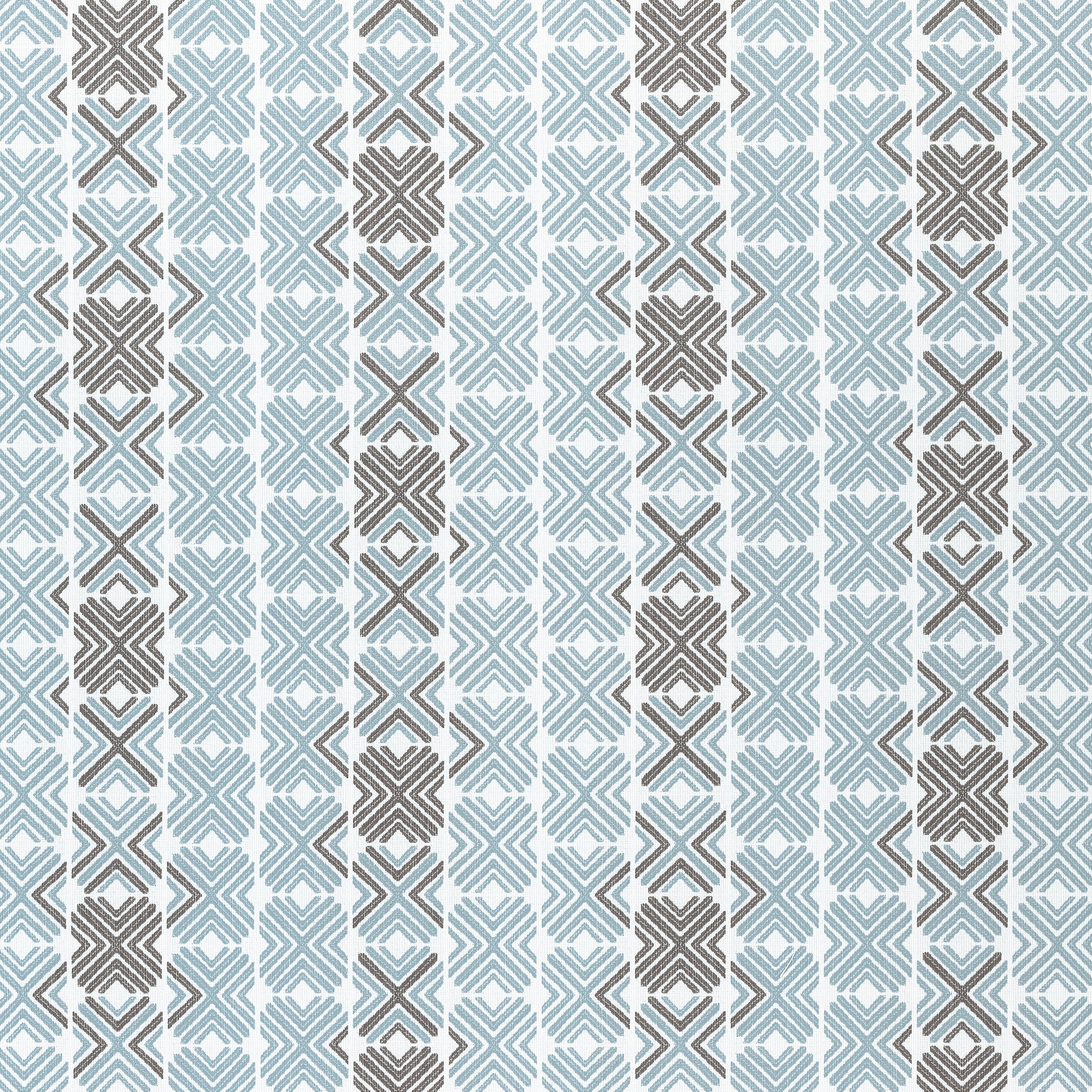 Jinx fabric in mineral and charcoal color - pattern number W74675 - by Thibaut in the Festival collection