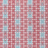 Jinx fabric in pool and cranberry color - pattern number W74681 - by Thibaut in the Festival collection