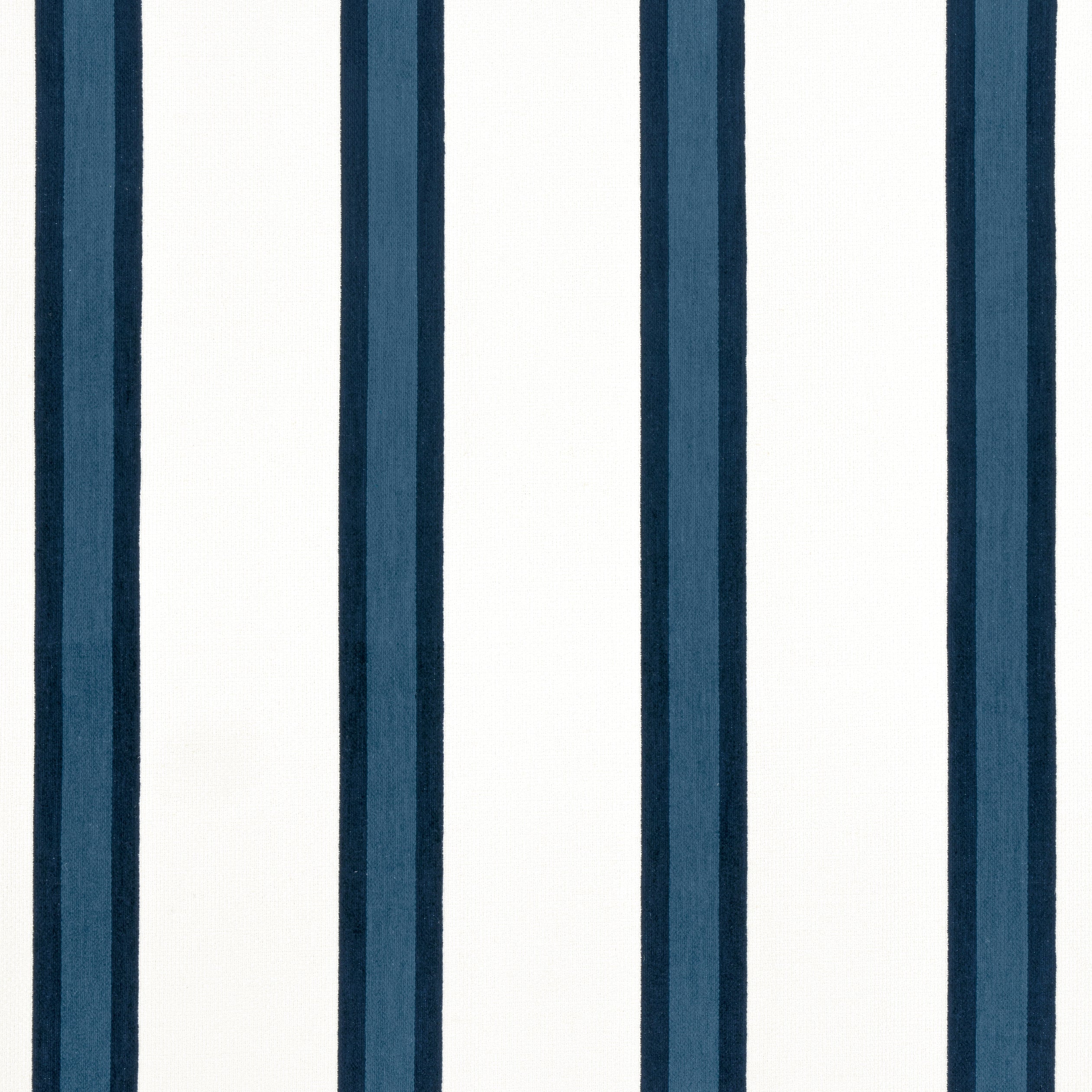 Abito Stripe fabric in navy color - pattern number W77142 - by Thibaut in the Veneto collection