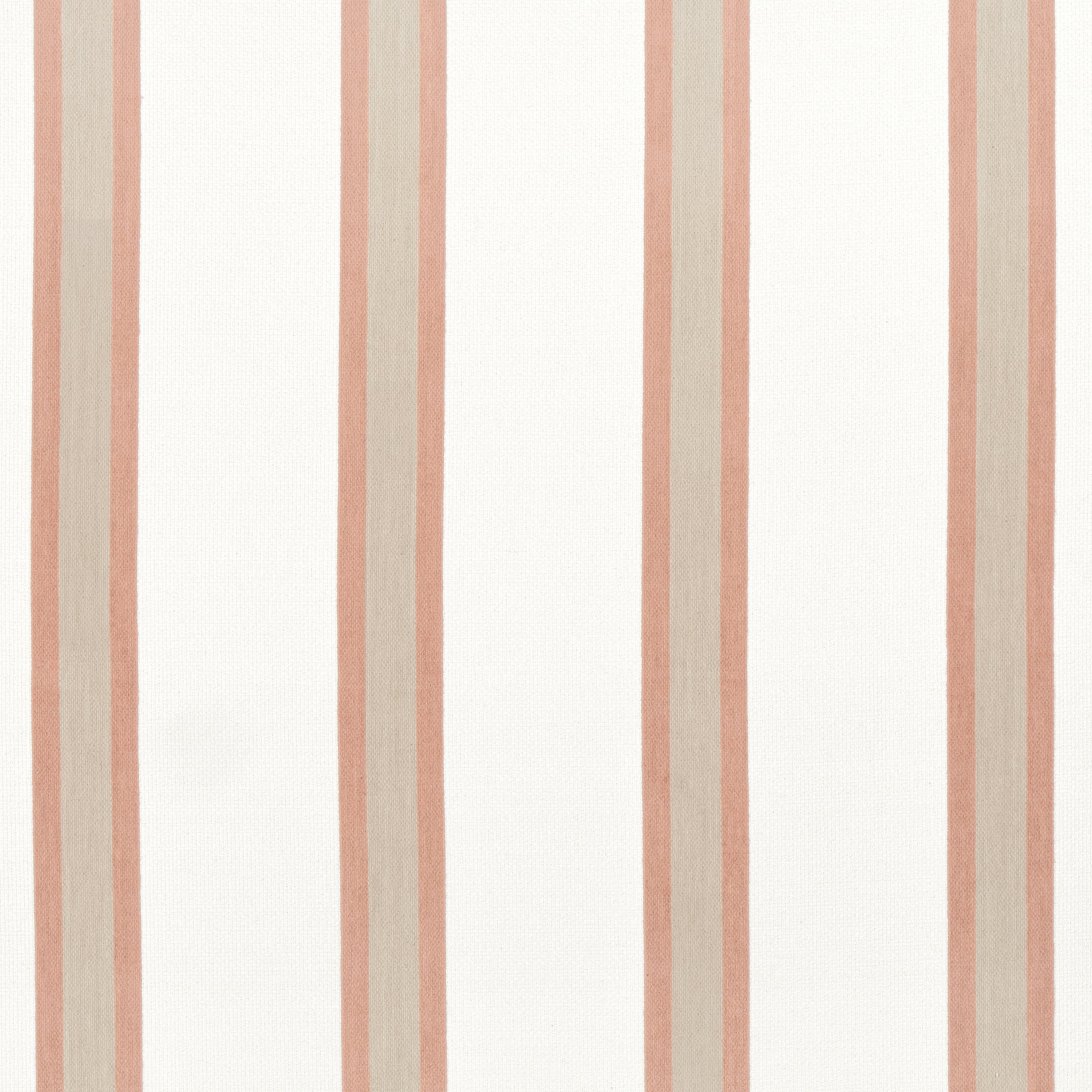 Abito Stripe fabric in clay color - pattern number W77143 - by Thibaut in the Veneto collection