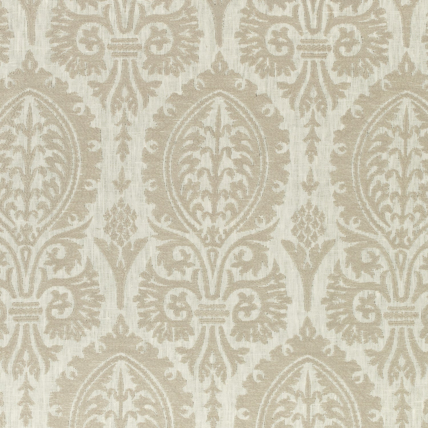 Sir Thomas Embroidery fabric in grey color - pattern number W772570 - by Thibaut in the Chestnut Hill collection