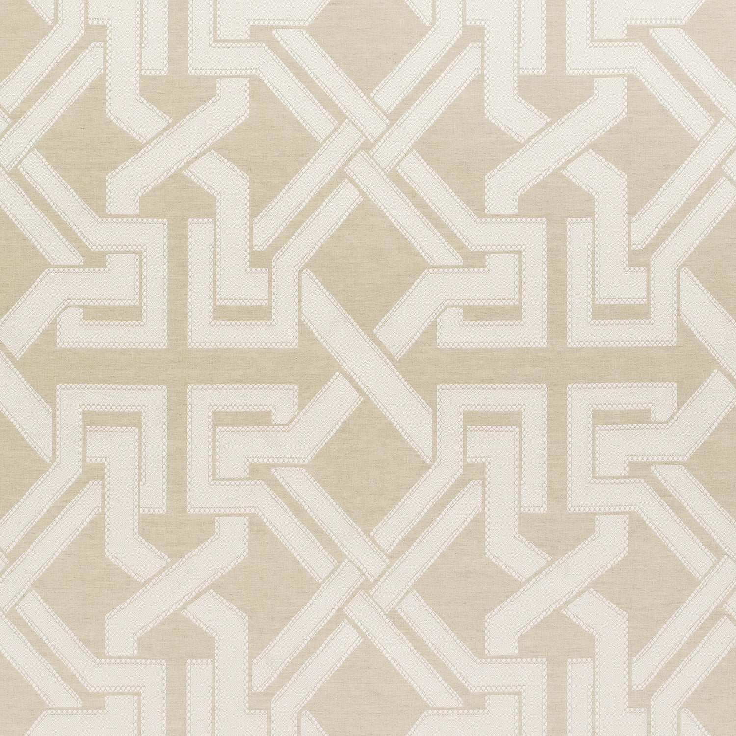 Benedetto fabric in flax color - pattern number W772579 - by Thibaut in the Chestnut Hill collection