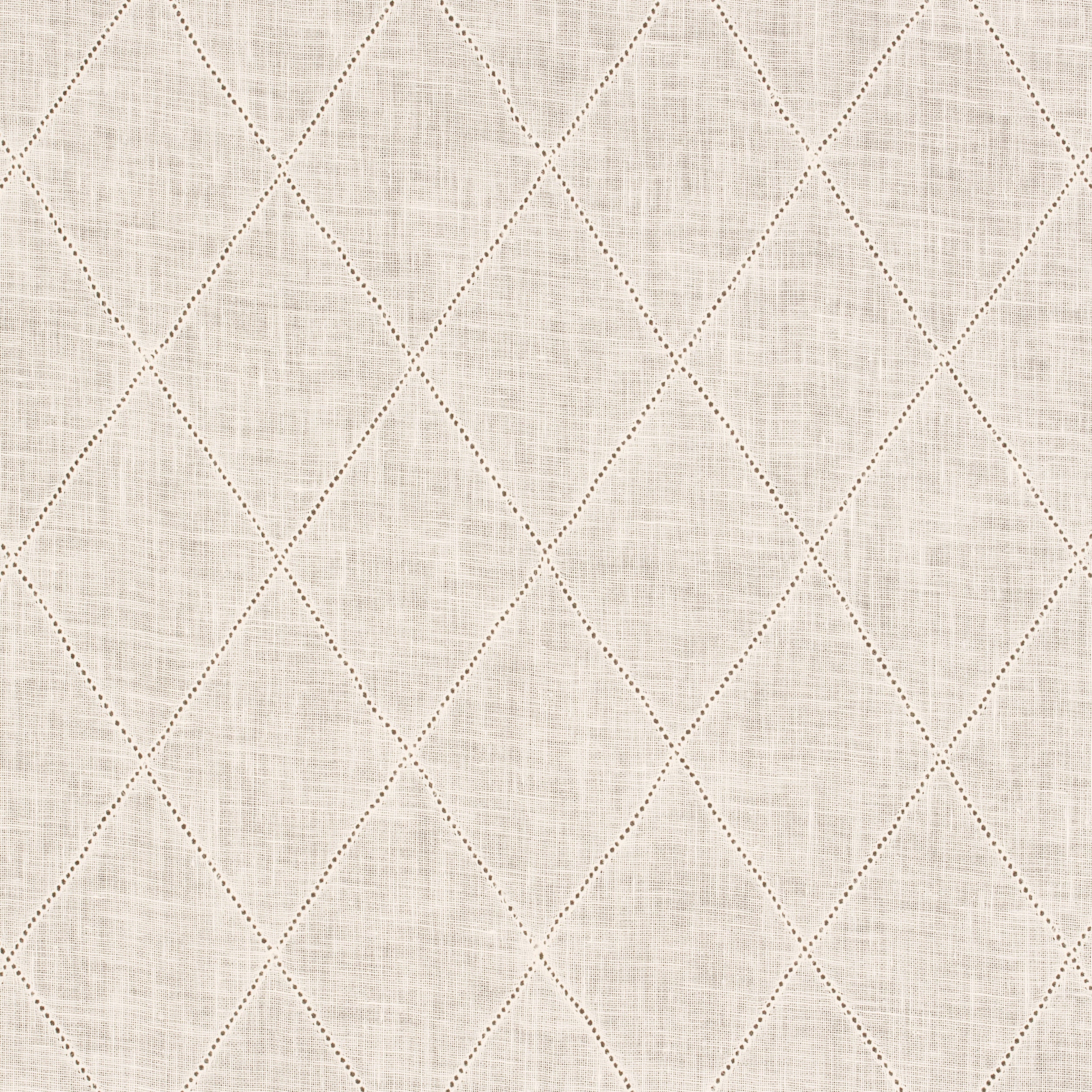 Claremont Trellis fabric in ivory color - pattern number W772588 - by Thibaut in the Chestnut Hill collection