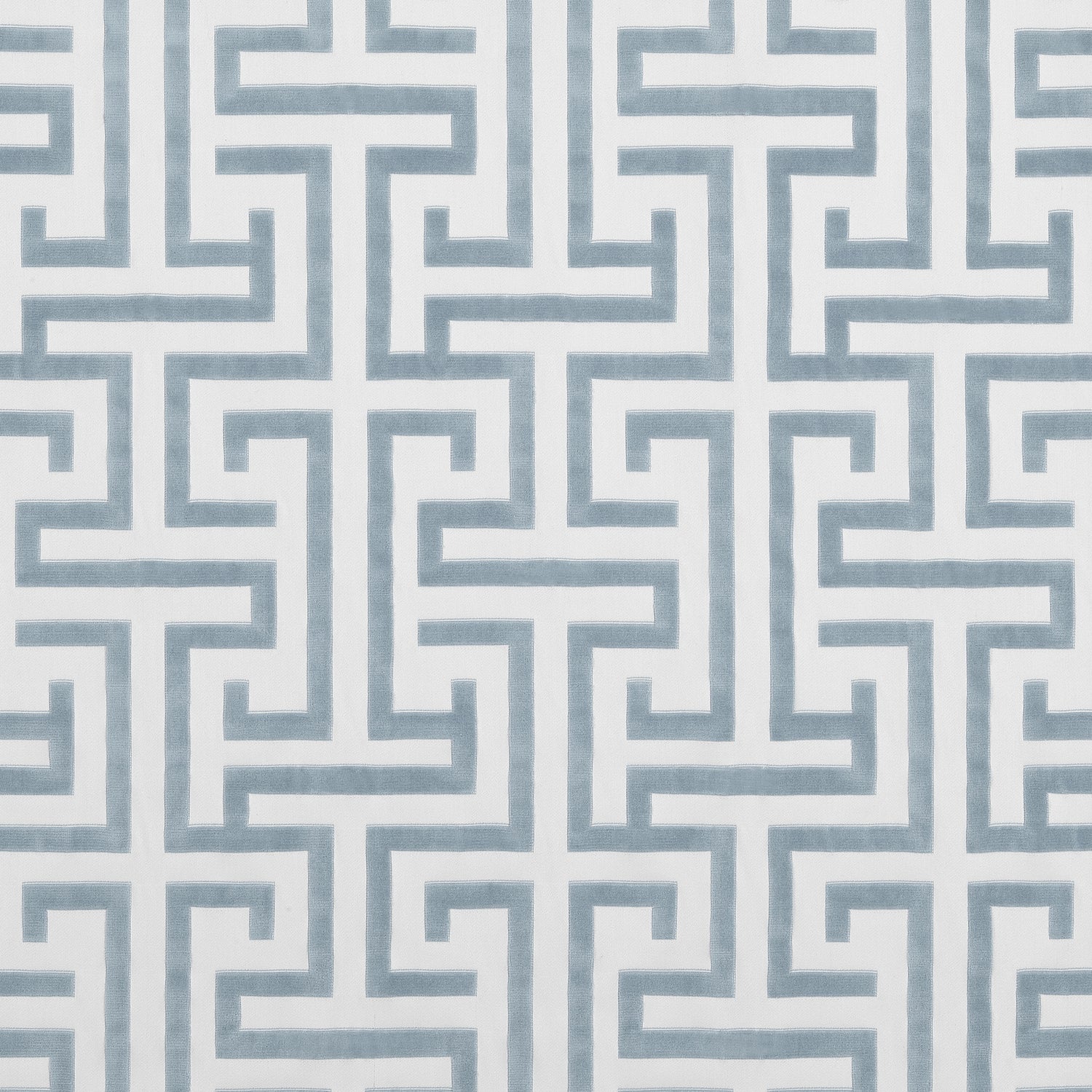 Ming Trail fabric in light blue color - pattern number W775474 - by Thibaut in the Dynasty collection